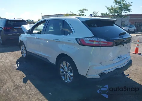 2021 Ford Edge Titanium из США, поврежденный, VIN 2FMPK4K95MBA20952